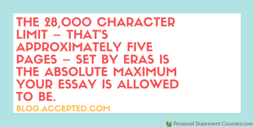 personal statement eras characters counter