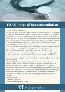 eras letter of recommendation sample eras letter of recommendation sample
